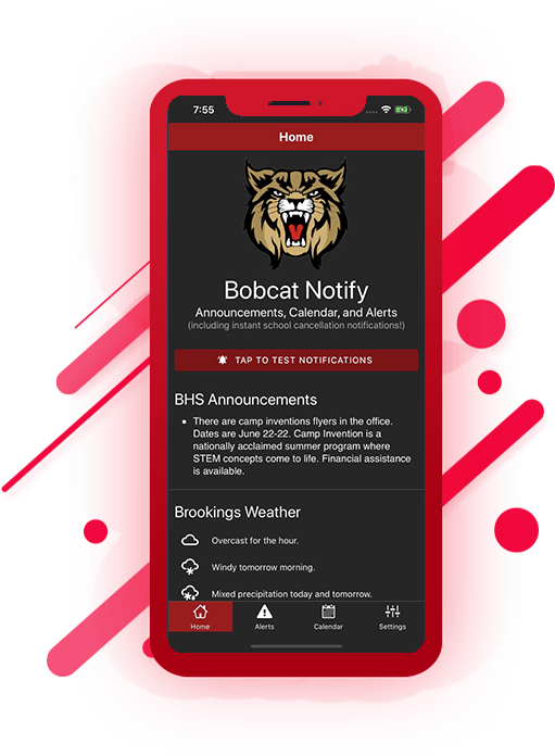 Bobcat Notify logo