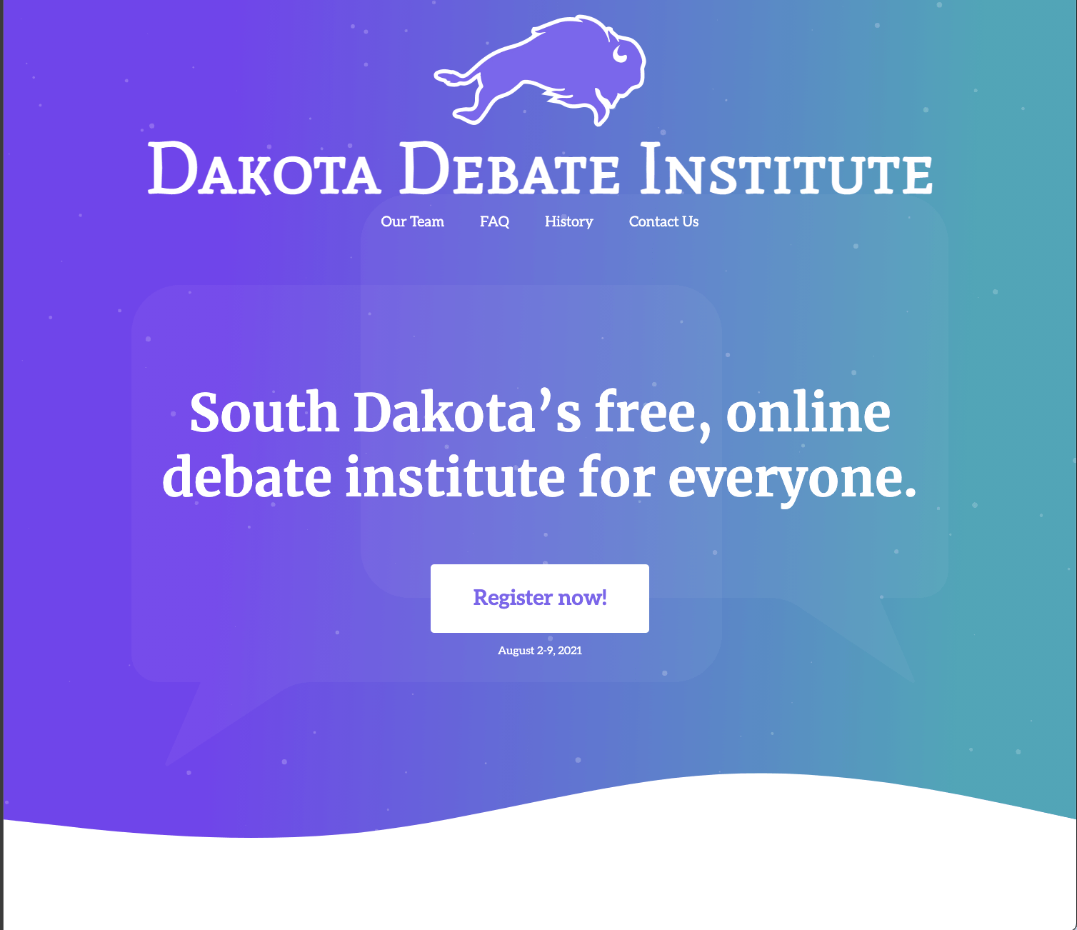 Dakota Debate Institute logo